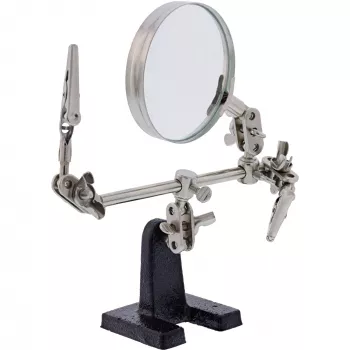 Uchwyt z lupą InLine 43046I Universal Czarny Chrome