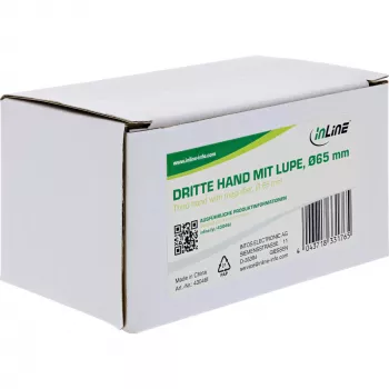 Uchwyt z lupą InLine 43046I Universal Czarny Chrome