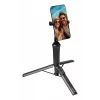 Selfie stick statyw InLine 48091 z pilotem Bluetooth — rozsuwany uchwyt na smartfona