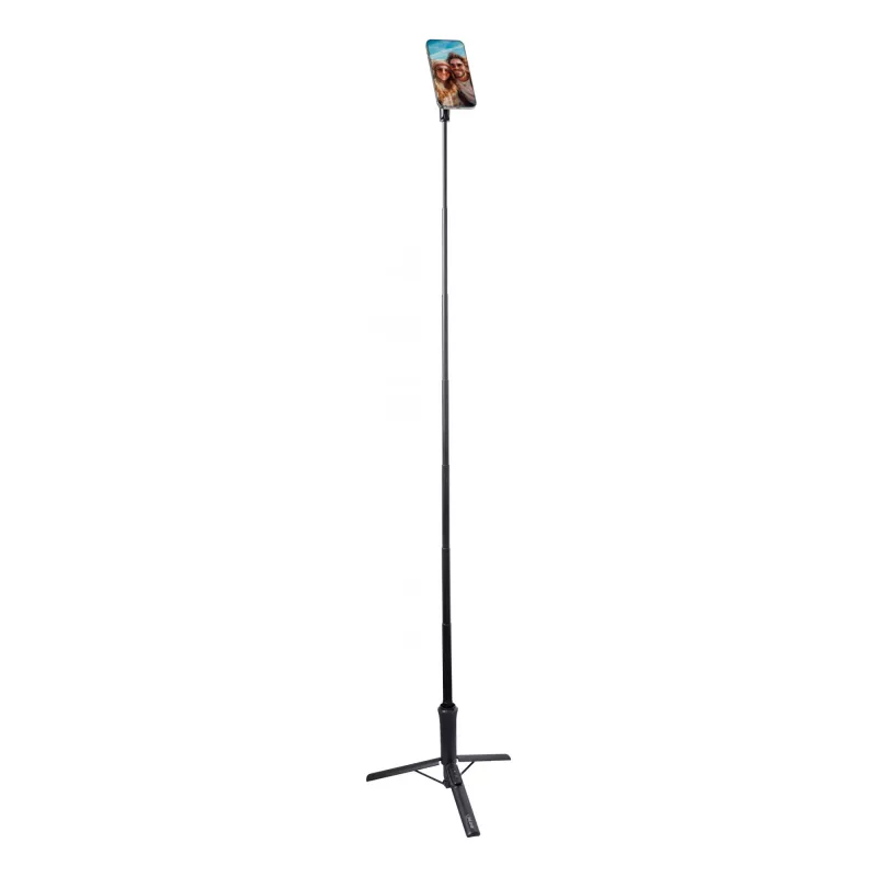Selfie stick statyw InLine 48091 z pilotem Bluetooth — rozsuwany uchwyt na smartfona