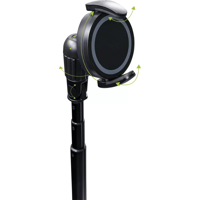 Selfie stick statyw InLine 48091 z pilotem Bluetooth — rozsuwany uchwyt na smartfona