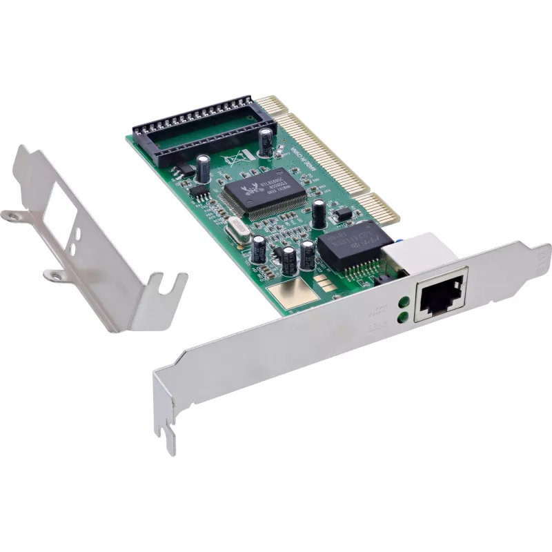 InLine Gigabit Ethernet PCI Adapter 1x RJ45 Host interface PCI