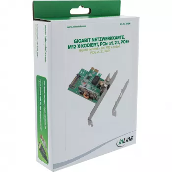 Karta sieciowa InLine 51124I Wewnętrzna 2500 Mbit/s PCI Express Przewodowa