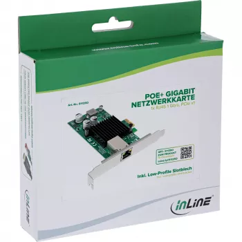 Wewnętrzna karta sieciowa Ethernet InLine 51125O 1000 Mbit/s PCI Express