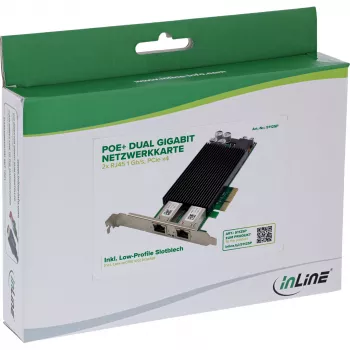 Wewnętrzna sieciowa karta Ethernet InLine 51125P 1000 Mbit/s PCI Express