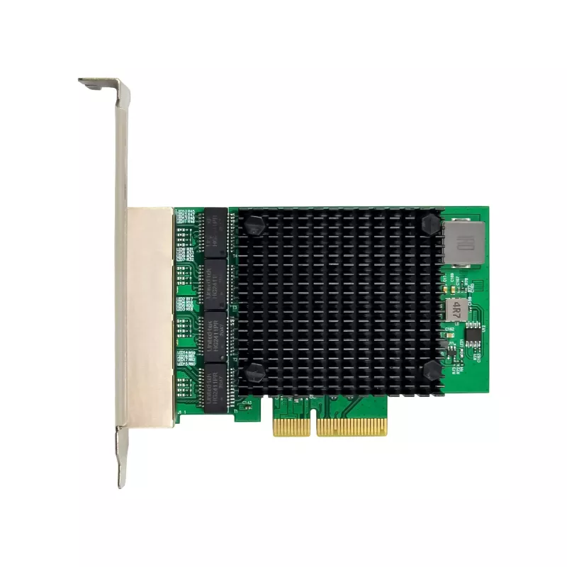 InLine Quad Gigabit karta sieciowa, 4x RJ45 2.5Gb/s, PCIe x4, z zaślepką niskoprofilową