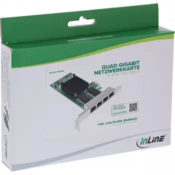Karta Sieciowa InLine 51127D Wewnętrzna Ethernet 1000 Mbit/s PCI Express