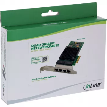Wewnętrzna karta sieciowa Ethernet InLine 51127E 1000 Mbit/s PCI Express