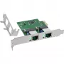Karta sieciowa InLine 51128K Dual Gigabit 2x RJ45 PCIe x1
