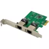 Karta sieciowa InLine 51128K Dual Gigabit 2x RJ45 PCIe x1