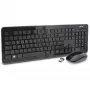 InLine Design Desktop Set, USB 2,4GHz, max. 1600dpi, czarny, NIEMIECKI