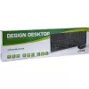 InLine Design Desktop Set, USB 2,4GHz, max. 1600dpi, czarny, NIEMIECKI