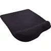 Podkładka pod mysz InLine, żelowa podpórka pod nadgarstek, 235x185x25mm, czarna
