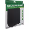 Podkładka pod mysz InLine, żelowa podpórka pod nadgarstek, 235x185x25mm, czarna