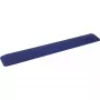 Klawiatura InLine z żelową podpórką pod nadgarstki, niebieska, 464x60x23mm