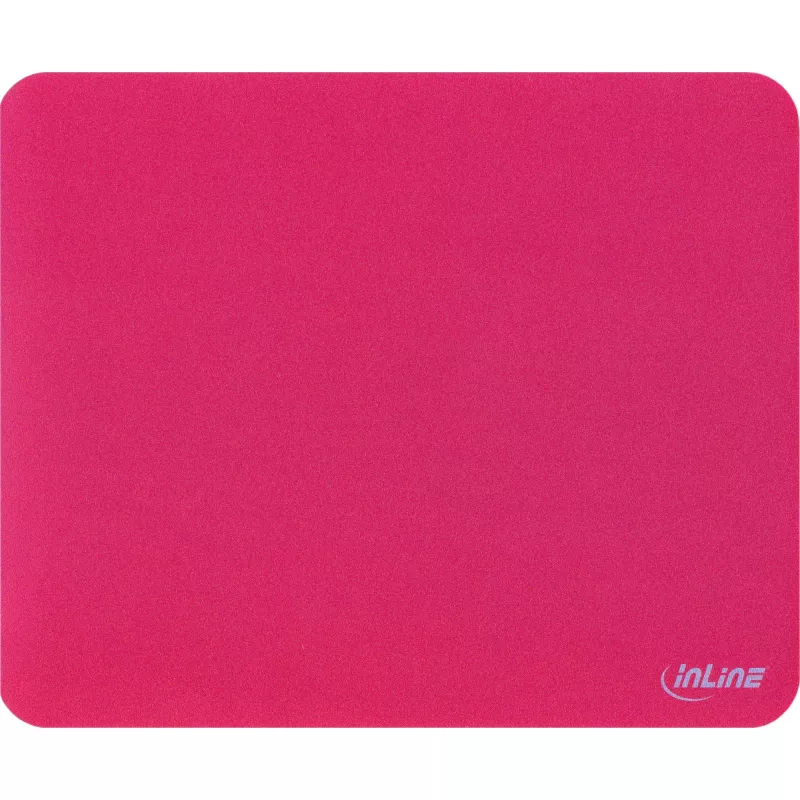 Podkładka pod mysz InLine 55456R laserowa ultradenka czerwona 220x180x0.4mm