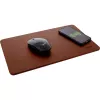 Podkładka pod mysz InLine z ładowaniem bezprzewodowym, 370x225x7mm, brązowa