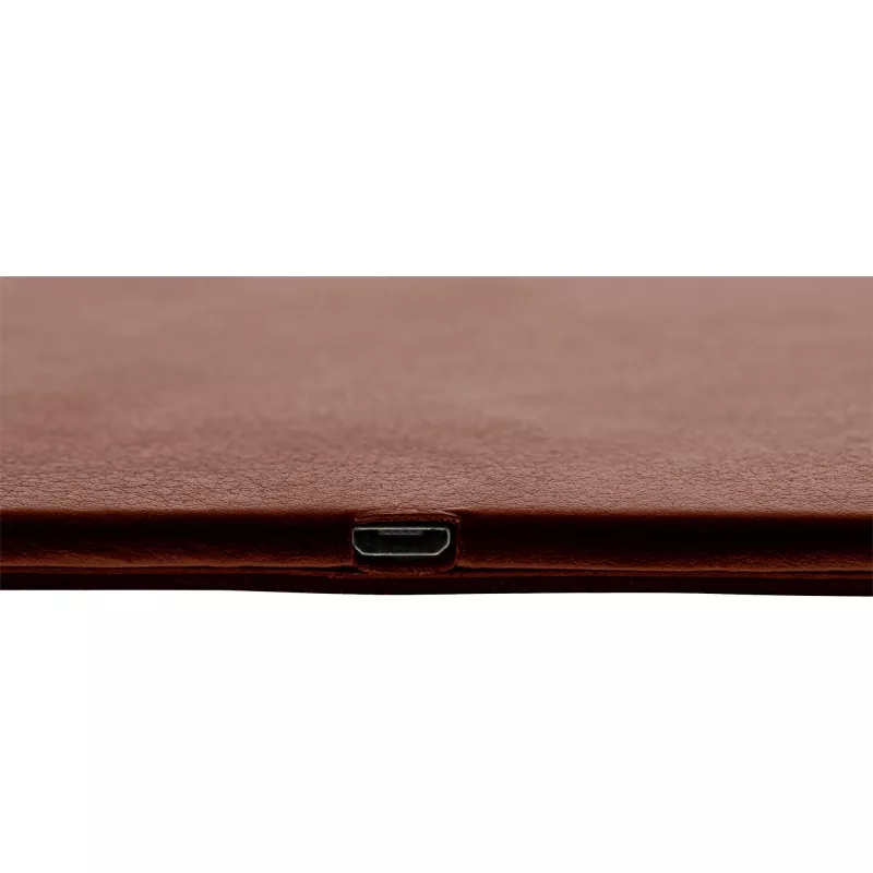 Podkładka pod mysz InLine z ładowaniem bezprzewodowym, 370x225x7mm, brązowa