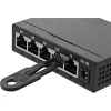 InLine blokada portu RJ45, zestaw startowy z 10 blokadami i kluczem, czarny