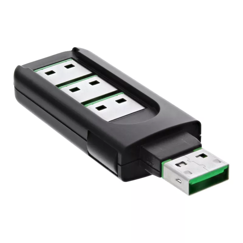 InLine blokada portów USB, blokada 4 portów