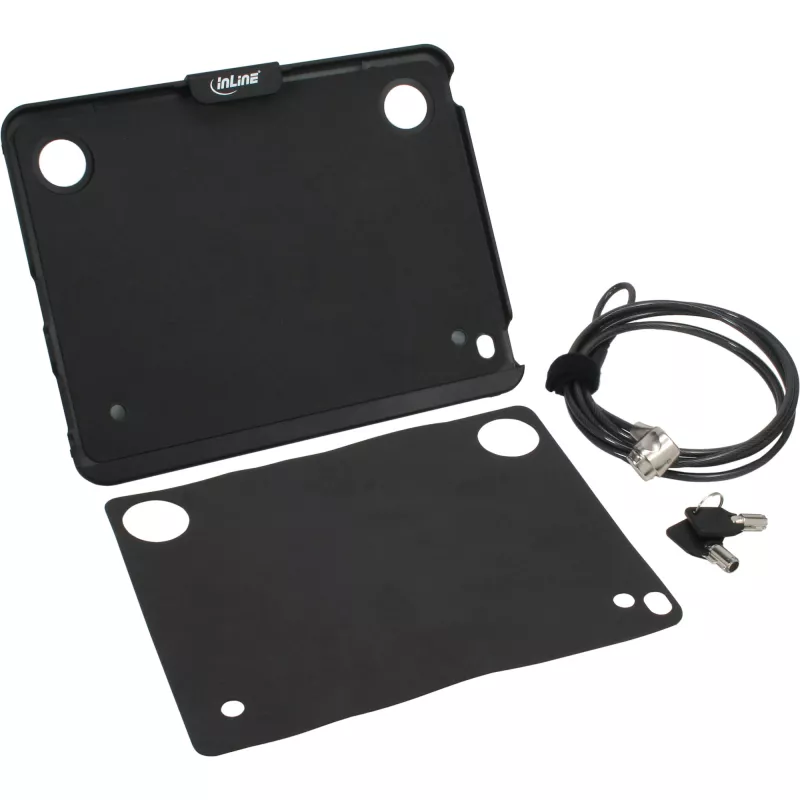 InLine iPad Security Case Stand z zamkiem bezpieczeństwa i kluczem 2m