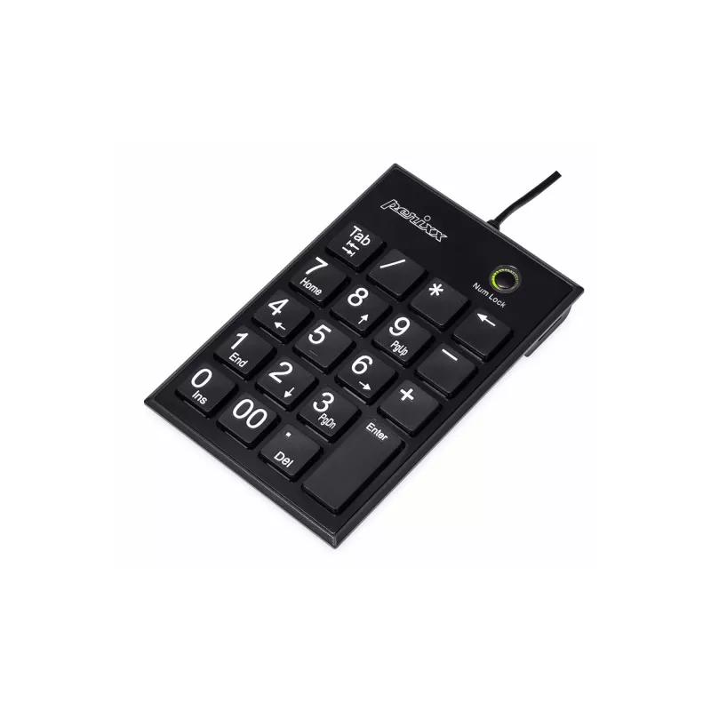 InLine 57161E klawiatura Uniwersalny USB Nie Czarny