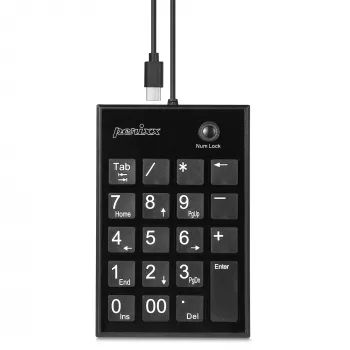 InLine 57161I klawiatura Uniwersalna USB Brak Czarny