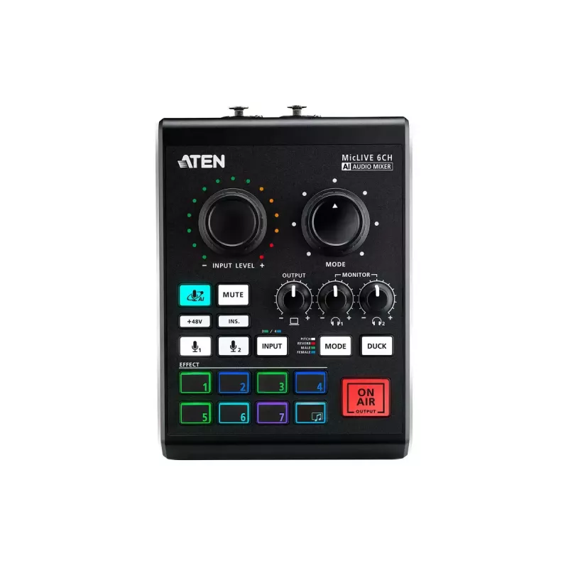 Mikser audio ATEN MicLIVE 6-CH 6 kanałów 24 bity 96 kHz