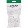 Opaski zaciskowe (trytki) InLine 22×18 mm białe, 100 szt.