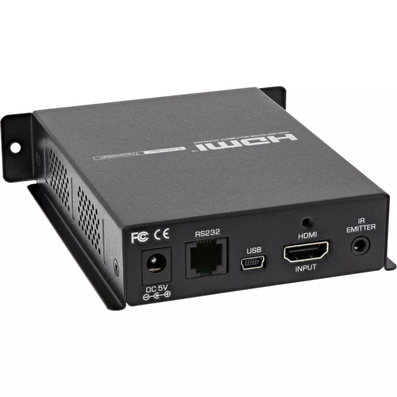 Przedłużacz KVM InLine 64601 4K HDMI USB przez IP do 100 m