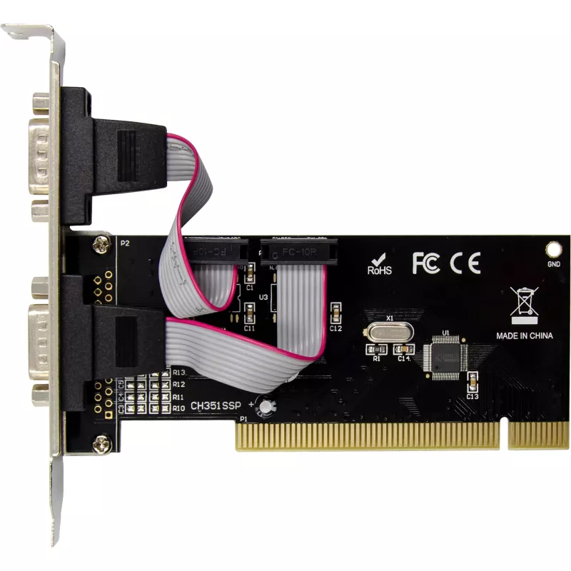 Karta kontrolera InLine PCI Multi I/O 2 porty szeregowe DB9