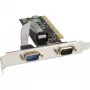 Karta kontrolera InLine PCI Multi I/O 2 porty szeregowe DB9