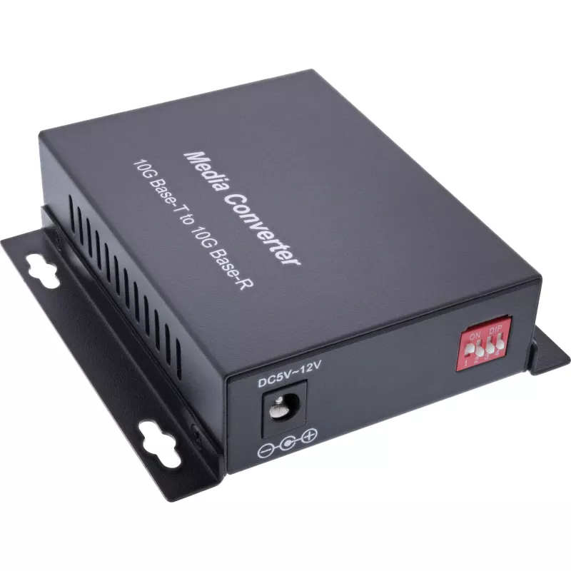 InLine 66659E konwerter mediów sieciowych 10000 Mbit/s 850 nm wielomodowy czarny