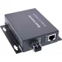 InLine 66659F konwerter mediów sieciowych 10000 Mbit/s 1310 nm jednomodowy czarny