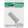 Adapter koncentryczny InLine, wtyk F (SAT) na wtyk IEC (antenowy)