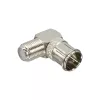 InLine Adapter F-Quick męski SAT do F żeński SAT kątowy 69923W