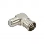 InLine Adapter F-Quick męski SAT do F żeński SAT kątowy 69923W