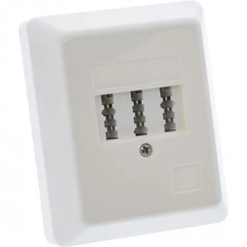 InLine Telefoniczna puszka natynkowa TAE-N/F/N (niemiecki standard)
