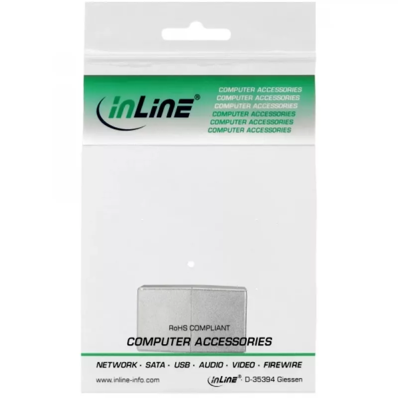 InLine Cat.5e Patch kabel Connector 2x RJ45 female shielded direct