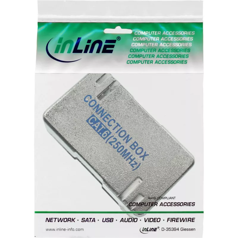 InLine Connection Box Cat.6 LSA ekranowana 69992