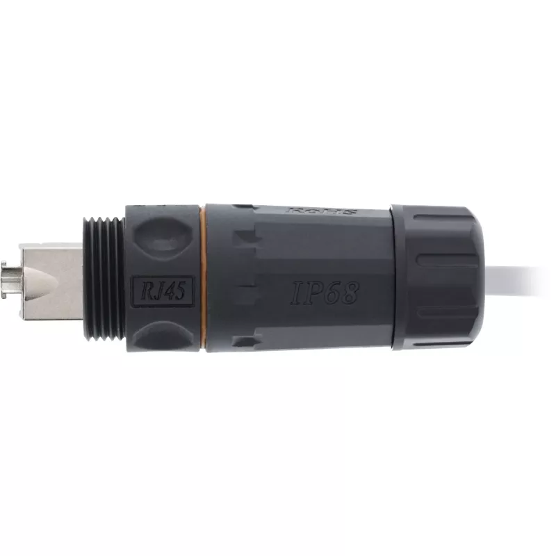InLine Złącze zewnętrzne Cat.6A wodoszczelne IP68 69992W