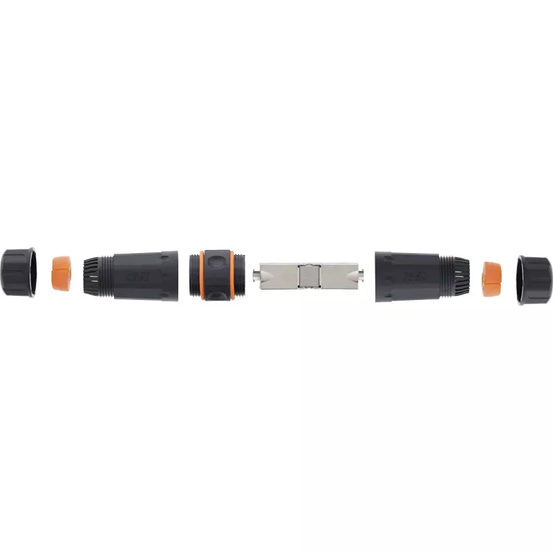 InLine Złącze zewnętrzne Cat.6A wodoszczelne IP68 69992W