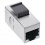 InLine Moduł RJ45 żeński-żeński SNAP-In Kat.6 STP, czarny/srebrny