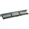 InLine Patch Panel 19 cali Cat.5e 24 porty 1U czarny RAL9005