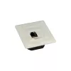 InLine Cat.6 Puszka połączeniowa 2x żeńska RJ45 pozioma RAL9010 biała