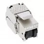 InLine RJ45 Keystone Jack Snap-In moduł Cat.6a, z osłoną przeciwpyłową czarną