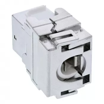 Moduł keystone RJ45 InLine Premium, zatrzaskowy, kat. 6a, z osłoną przeciwpyłową