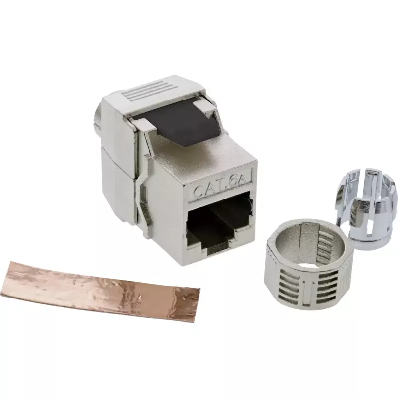 Moduł RJ45 Keystone Jack Snap-In InLine 76202F Cat.6a