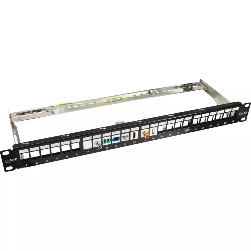 Moduł RJ45 Keystone Jack Snap-In InLine 76202F Cat.6a