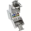 InLine Moduł Keystone Jack RJ45 Snap-In Kat.8.1 Płaski Metaliczny 1 szt.